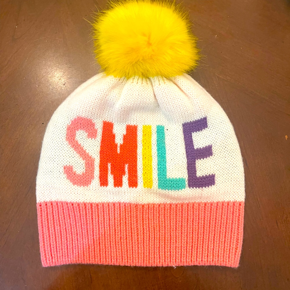 Never been worn SMILE toboggan